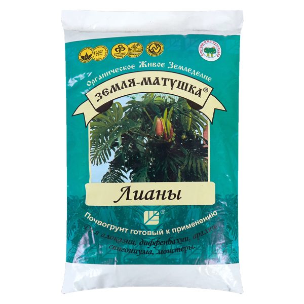 Грунт "Земля Матушка" Лианы, 3л