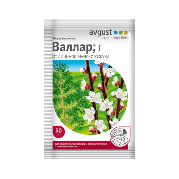 Валлар, от личинок майского жука, 50г