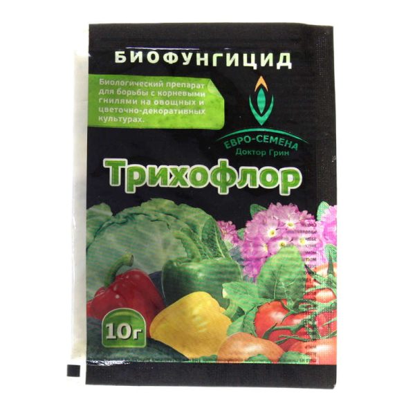 Биофунгицид "ТРИХОФЛОР" 10 гр