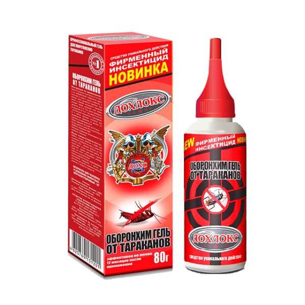 Гель Дохлокс, от тараканов, фл.80г