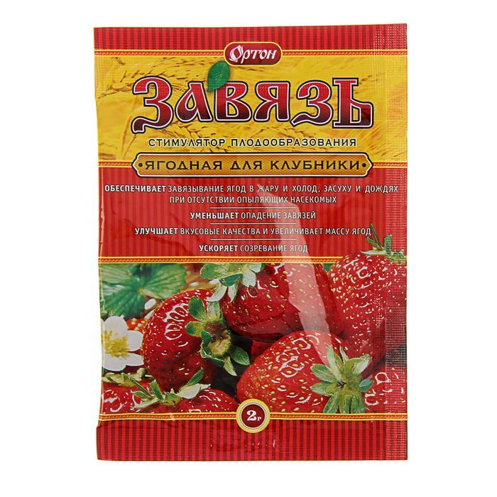 Завязь - Ягодная для клубники, стимулятор плодообразования, 2 гр