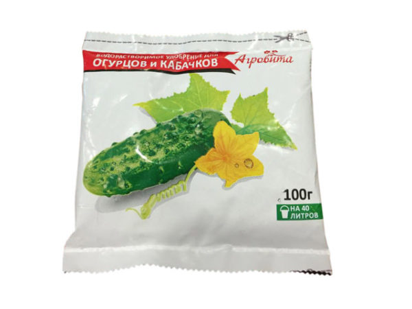 Удобрение "Агровита" Для огурцов и кабачков, 100г