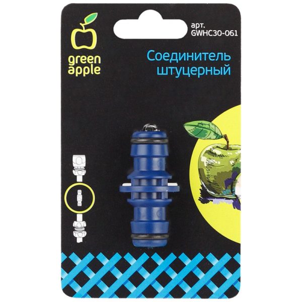 Соединитель (Коннектор) штуцерный GWHC30-061 GREEN APPLE