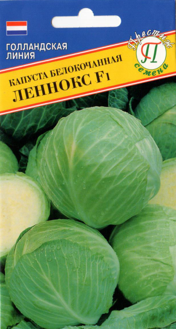 Капуста б/к ЛЕННОКС F1, 10шт, Голландия, Престиж