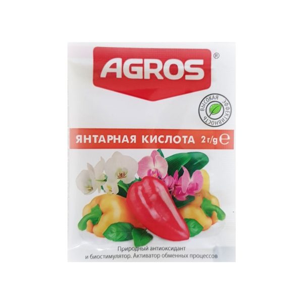 Янтарная кислота 2г FGROS