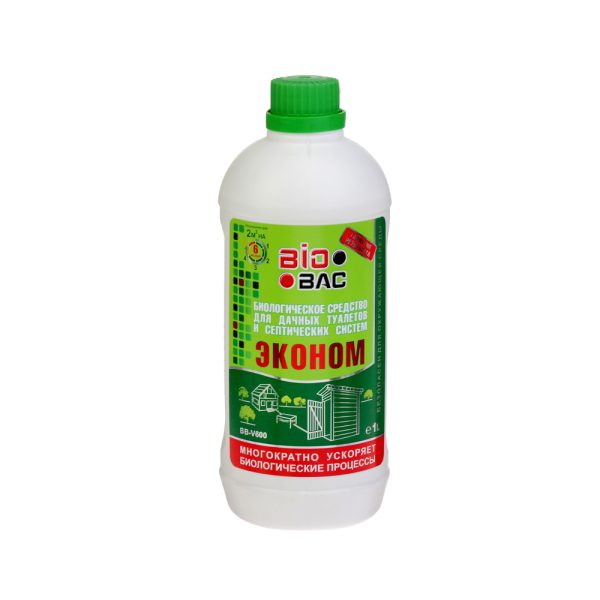 BIOBAC Биосредство для дачных туалетов, 1л