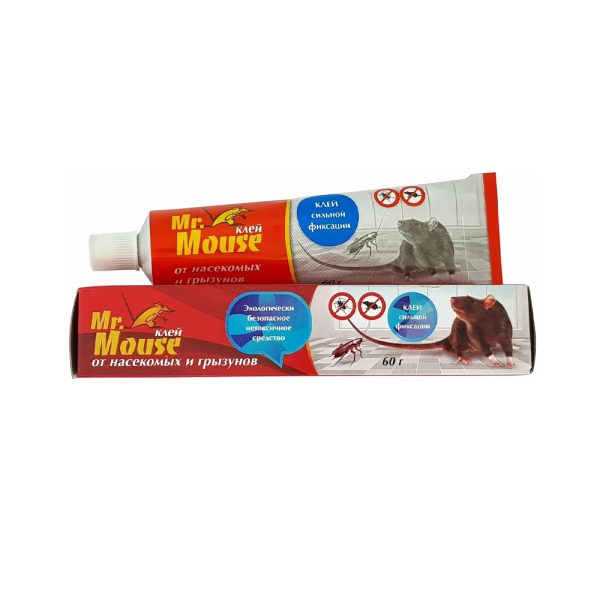 Клей Mr.Mouse, от грызунов, 60г, MR-6012