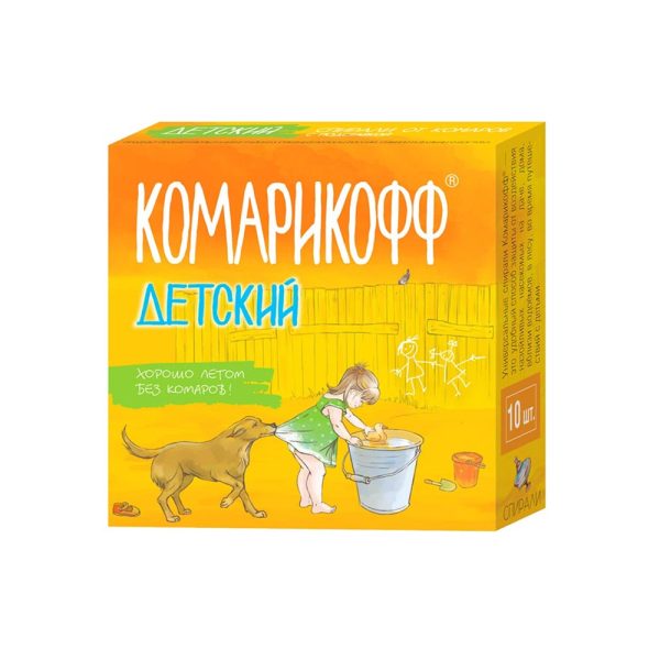 Спирали от комаров Комарикофф ДЕТСКИЕ