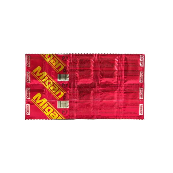 MIGAN пластины от мух и комаров красные, 10шт