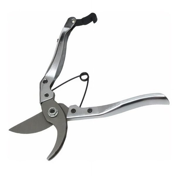 Секатор с упорной пружиной, из нержавеющей стали, HC042S, 06-089