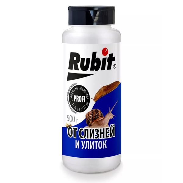 Средство защиты от улиток и слизней Rubit, 500 гр