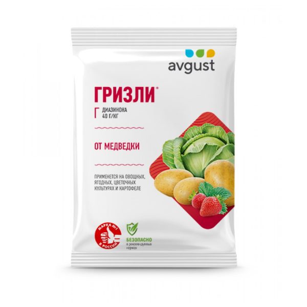 Гризли от медведки, 100 гр, Август