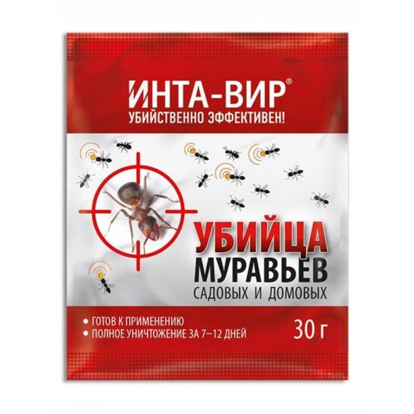 Инта-Вир от муравьев, 30г, Фаско