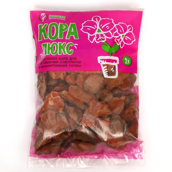 Кора сосны ЛЮКС Ивановская, 2 л