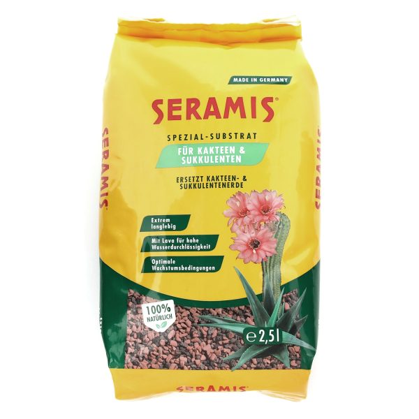 Субстрат SERAMIS для кактусов и суккулентов, 2,5 л
