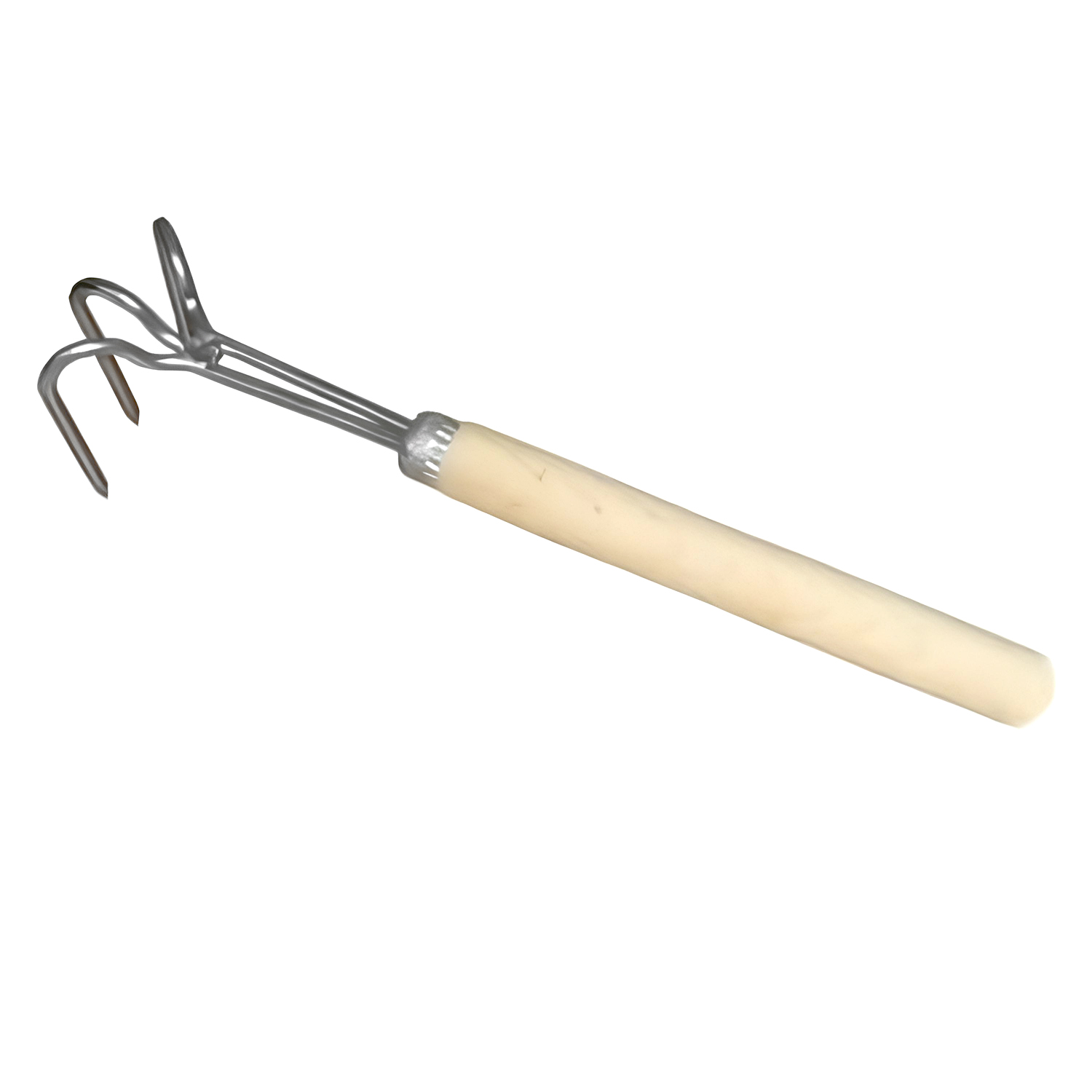 Рыхлитель 3 зуб с деревянной ручкой, малый П-П