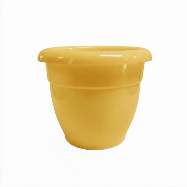 Горшок 0,15л желтый 0,5