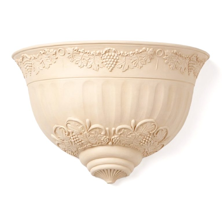 Кашпо АНГАРА настенное бежевый d=320 (Ангарск)