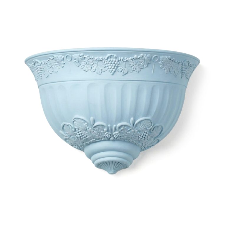 Кашпо АНГАРА настенное голубое d=260 (Ангарск)