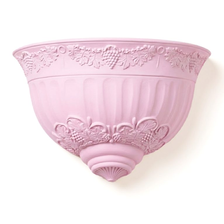 Кашпо АНГАРА настенное розовый d=320 (Ангарск)