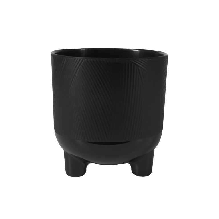 Кашпо ФИТА 1.45л, черный, 1-15 Ливингрин