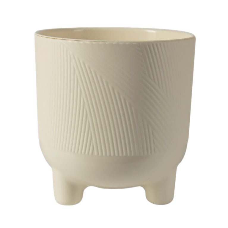 Кашпо ФИТА, 4,3 л, ваниль, с системой аэрации корней