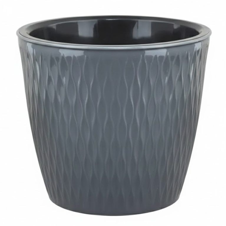 Кашпо Kerama, 8.5л, графит, 497Г