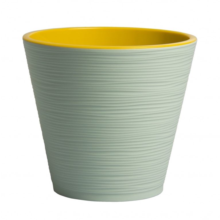 Кашпо КОНУС, 6 л, мятный, Ливингрин