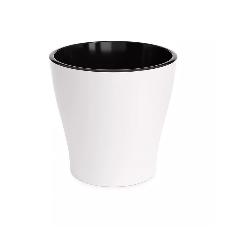 Кашпо ЛЕЯ 3.6л, белый, двойной с автополивом, М7929