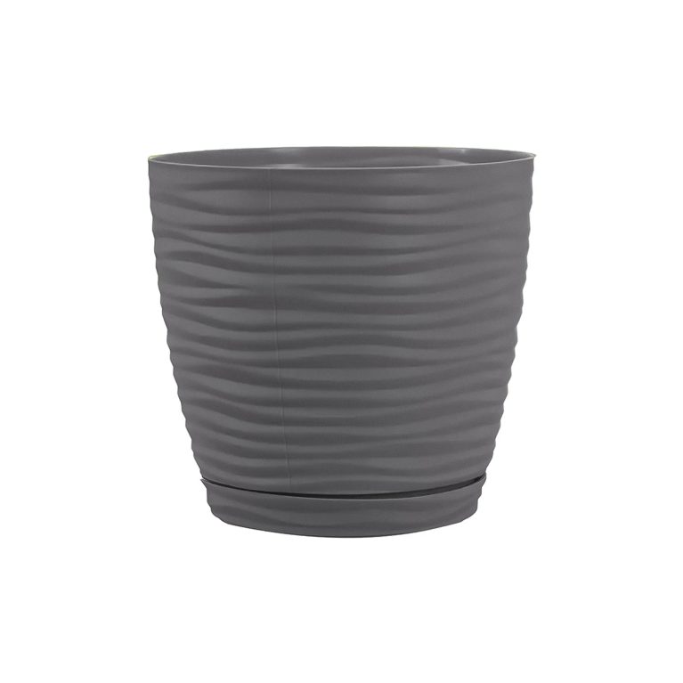 Кашпо ЛИАНА 1.7л, пыльно-серый
