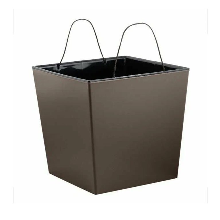 Кашпо LONDON Cube 11,6л 250ммх250мм Французкий платан