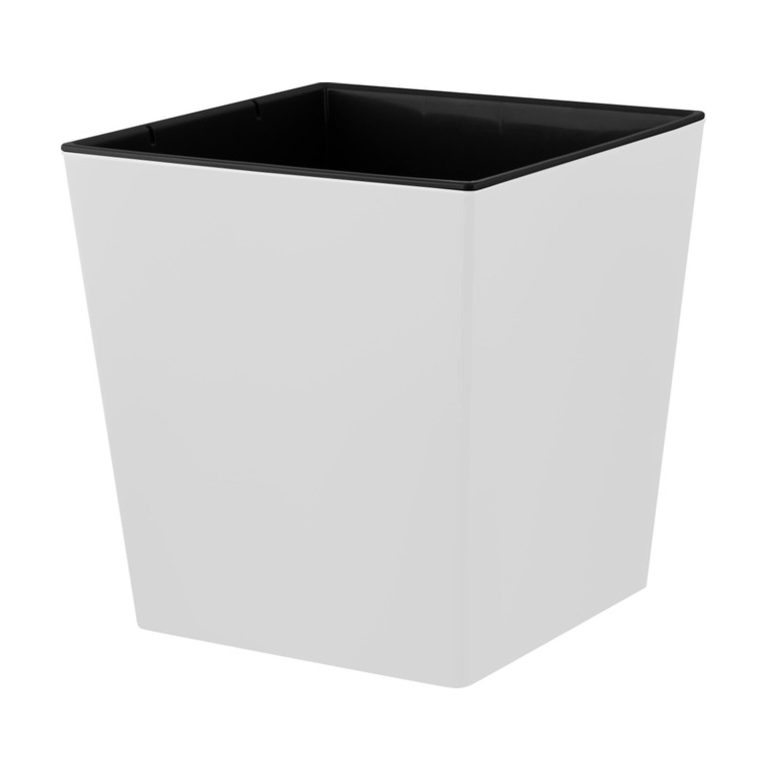 Кашпо LONDON Cube, 301х301х314мм 22л Белоснежный жасмин