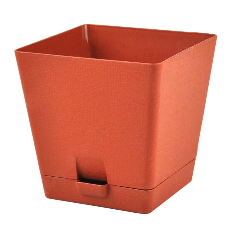 Кашпо LP квадрат с поддоном 3л ТЕРРА