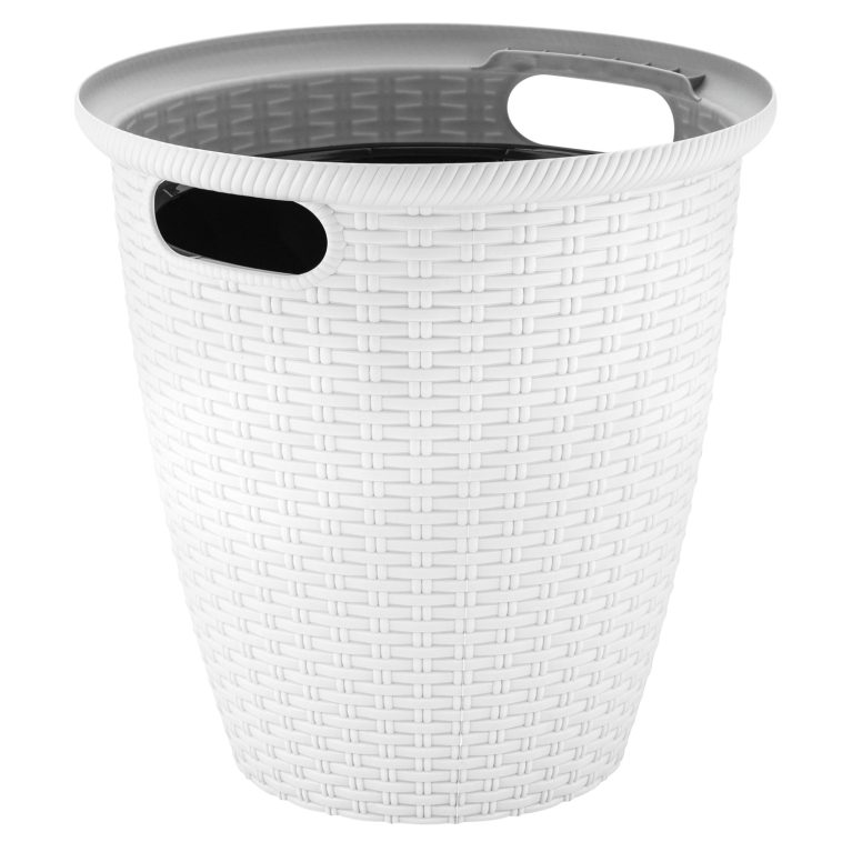 Кашпо РОТАНГ 50л-27л Белоснежный жасмин