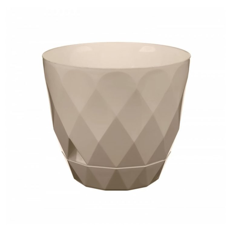 Кашпо с поддоном Laurel 1,3л беж