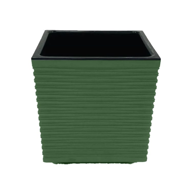 Кашпо СТИЛЬ, 3 л, хаки, с дренажным вклад