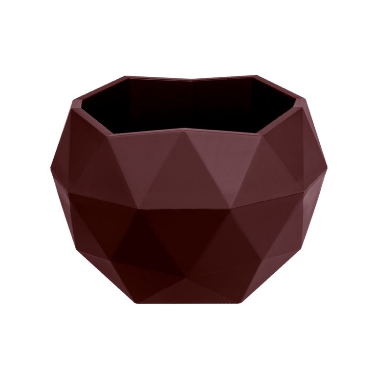 Кашпо ТОПАЗ 2,5л Бордо