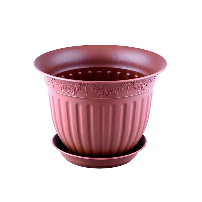 Кашпо ВИНОГРАД 1 л. 160мм терракот