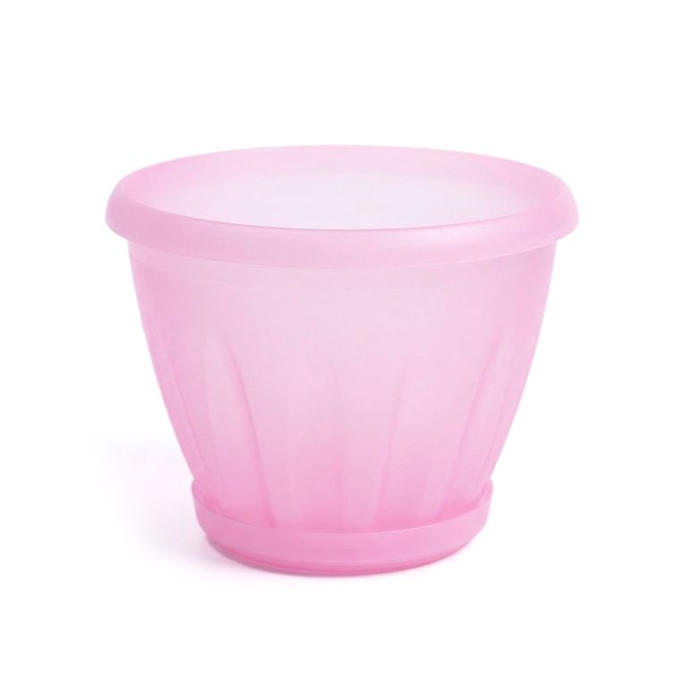 прозрачный розовый